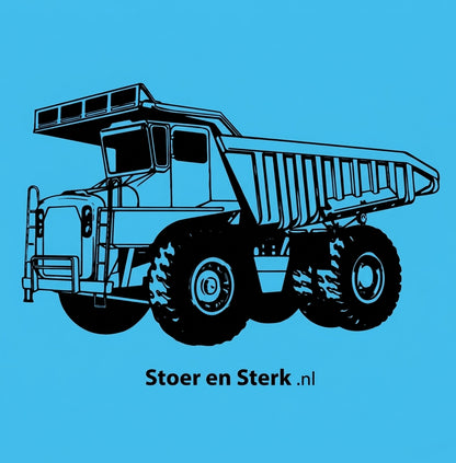 Blauwe Kinderoveralls met print