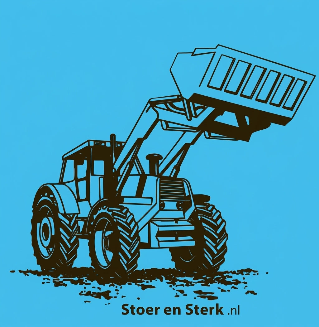 Blauwe Kinderoveralls met print