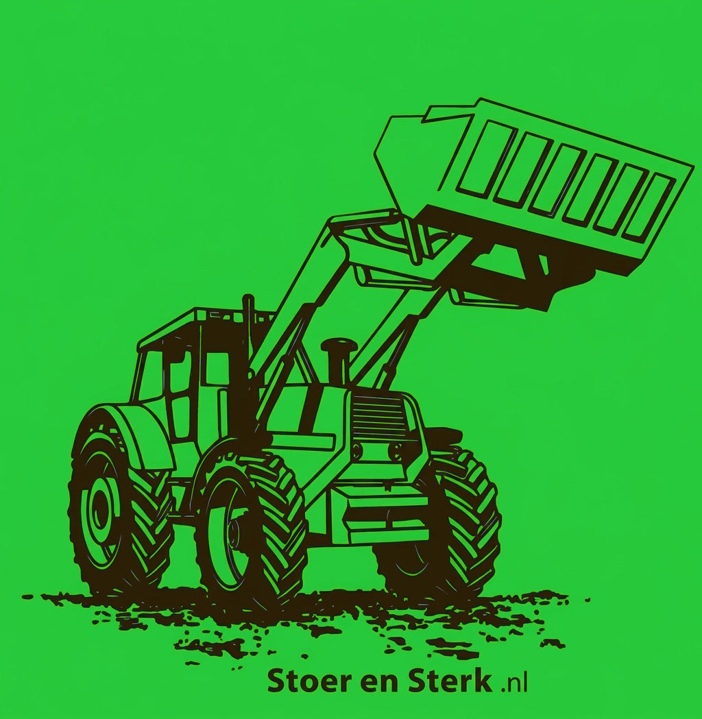 Groene Kinderoveralls met print
