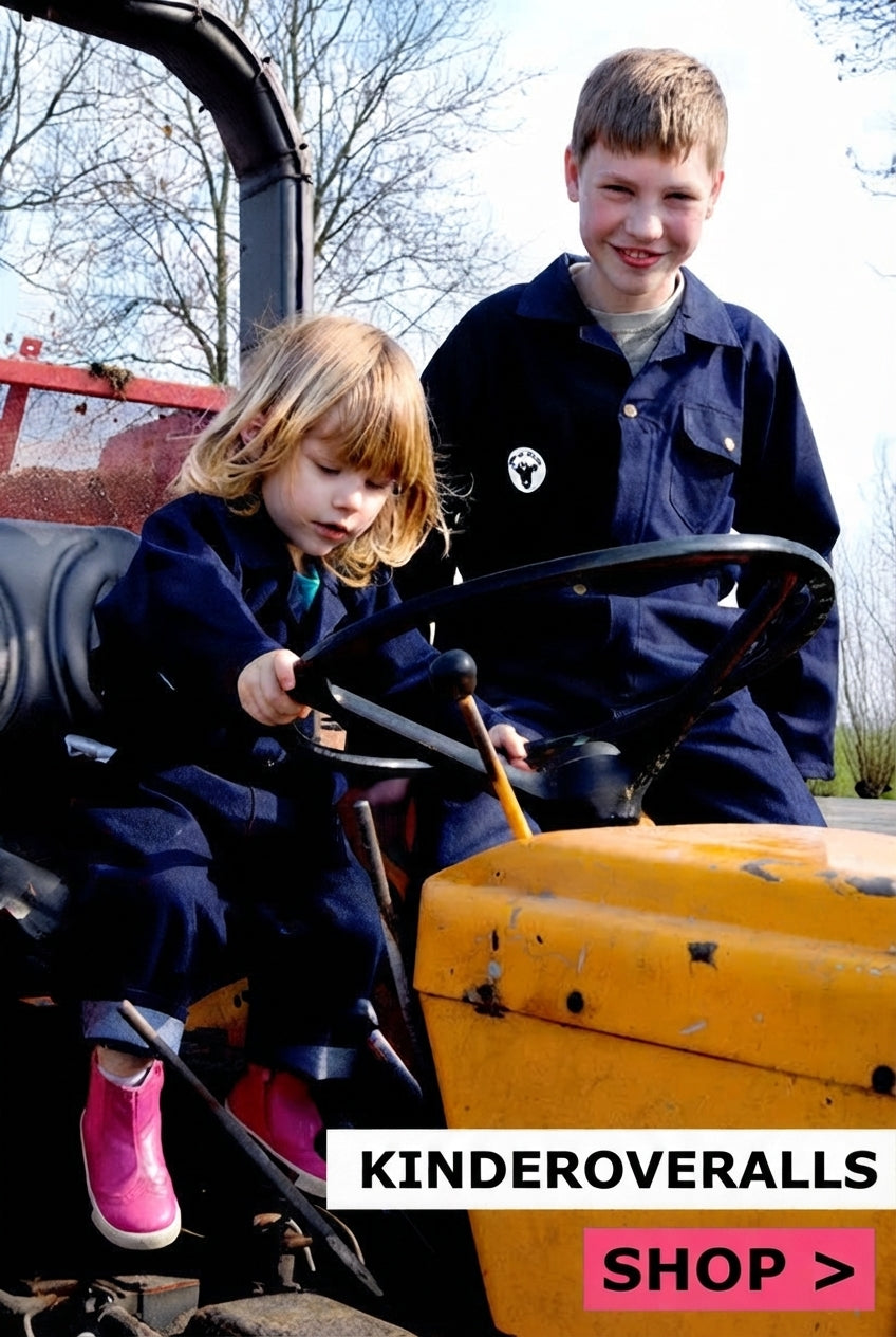 Jeansoverall Kinderoveralls met print