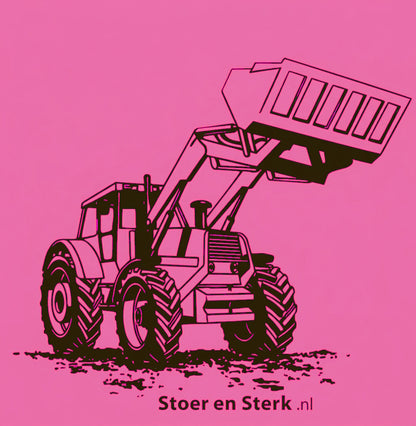 Roze Overalls met print volwassenen