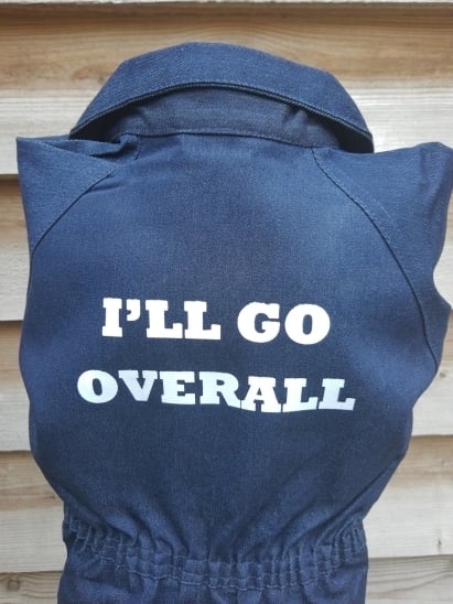 Jeansoverall Kinderoveralls met print