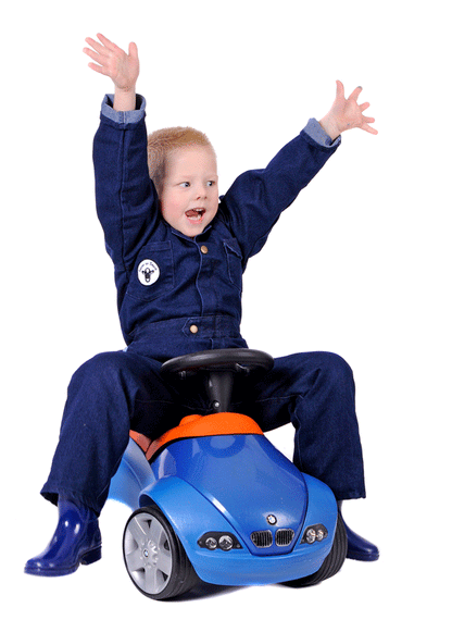 Jeansoverall Kinderoveralls met print