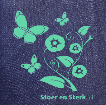 Jeansoverall Kinderoveralls met print