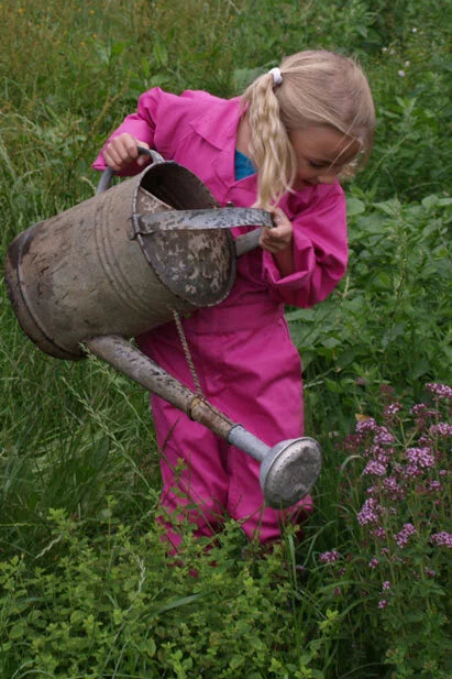 Groene Overalls met geborduurde naam volwassenen