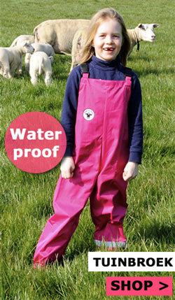 Tuinbroek waterproof Roze